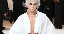 Cara Delevingne Has an Iconic Chanel-Inspired Shag Moment at the Met Gala 2023