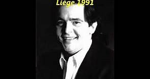 Brazilian tenor ANTONIO LOTTI (1954-2006) live concert Liège 1991