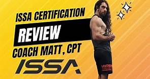 ISSA CPT Course & Certification Review