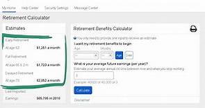 How To Calculate Your Retirement Benefits