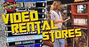 VIDEO RENTAL STORES of the 80s & 90s! #rental