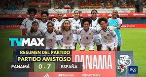 España Femenino 7 - 0 Panamá Femenino | Resumen del Partido | Amistoso internacional