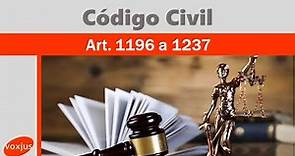 Código Civil Art. 1196 a 1237