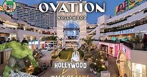 Ovation Hollywood the New Shopping Mall LA. (Walk of Fame)