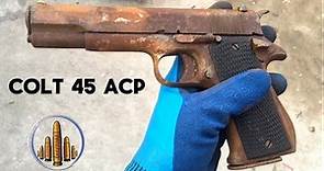 Colt M1911 US Army pistol Restoration