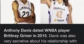 I just found out that Anthony Davis and Brittney Griner use to date 🤯