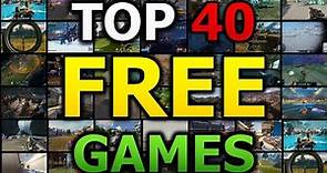 TOP 40 FREE video games that you maybe didn't know are FREE (1)