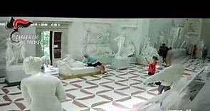 Video. Identificado el hombre que rompió la escultura de Paulina Bonaparte