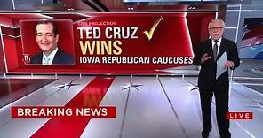 Five hours of CNN's Iowa caucus coverage in 3 minutes