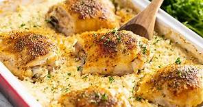 Best Baked Chicken and Rice Casserole