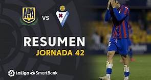 Resumen de AD Alcorcón vs SD Eibar (1-0)