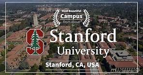 [USA] Stanford University, The Most Beautiful Campus In California l 4K Drone