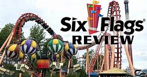 Six Flags New England Review Agawam, Massachusetts