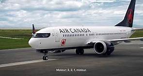 Air Canada : 737 en vol