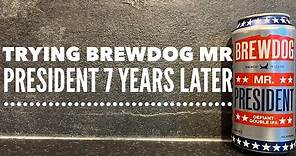 Brewdog Mr President Double IPA Review | Tesco Craft Beer Review