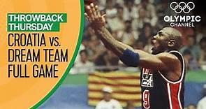Croatia vs. USA ft Michael Jordan & The Dream Team - Basketball Replays | Throwback Thursday