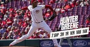 Hunter Greene Pitching Reds vs Twins | 9/20/23 | MLB Highlights | 14 Strikeout Game