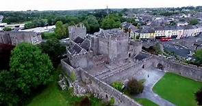 Cahir Castle - Ireland - filmed by drone