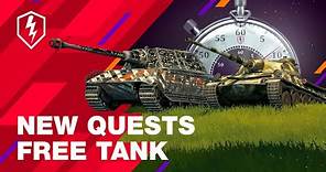 WoT Blitz. Challenge Yourself And Get Two Wonderful Tanks!
