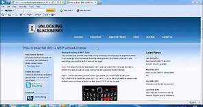EasyBB Blackberry Unlock Software MEP Codes Calculator