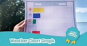Weather Chart | Daycare Activities