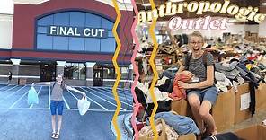 Final Cut Outlet Review & Haul / DISCOUNTED Anthropologie Free People Urban Outfitters / Augusta, GA