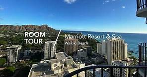 Room Tour: Marriott Resort & Spa - Waikiki Beach