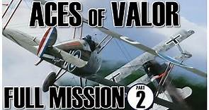 Aces of Valor | Mission - Part 2 | Legion Wargames | Wargame Board Game | Solitaire World War 1