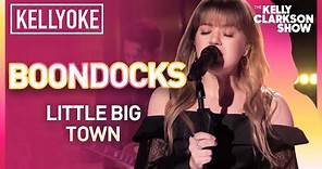 Kelly Clarkson Covers 'Boondocks' By Little Big Town | Kellyoke