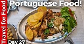 Portuguese Food Tour - FULL DAY of Eating in Lisbon, Portugal!