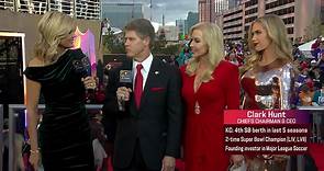 Clark Hunt talks about Chiefs Super Bowl repeat at red carpet of NFL Honors