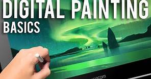 Digital Painting Basics - Simple Forms to Complex Paintings