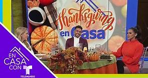 Jimena Gállego, Ana Jurka y Carlos Adyan reciben mensajes especiales por Thanksgiving | Telemundo