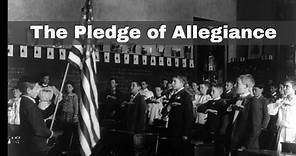 22nd June 1942: The words of the Pledge of Allegiance formally adopted by Congress