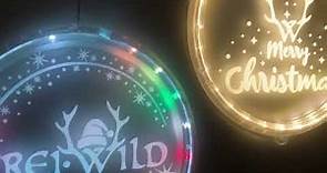 Frei.Wild – LED Weihnachtsdeko (24cm Durchmesser, 2 Varianten)