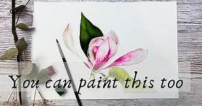 HOW TO PAINT MAGNOLIA