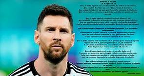 POEMA DEDICADO A LIONEL MESSI. LA MÁQUINA 87.