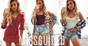MISSGUIDED TRY ON HAUL 2018