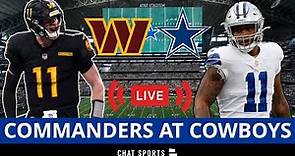 Cowboys vs. Commanders Live Streaming Scoreboard, Play-By-Play, Highlights & Stats | NFL Week 4