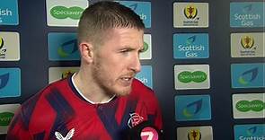John Lundstram interview following Rangers' Scottish Gas Scottish Cup victory against Dumbarton