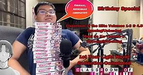 Classroom of the Elite 1st Year Light Novel Collection COMPLETE Vol. 1-3 & 4.5 OPENING/UNBOXING