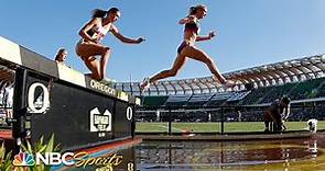 Emma Coburn leaps to National title with comeback 3K steeple win | NBC Sports