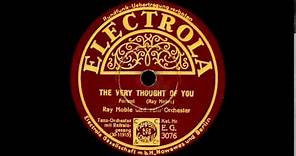 The Very Thought Of You - Ray Noble