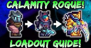 CALAMITY Rogue Class Guide! Terraria Calamity Mod - Best Rogue Setups & Loadouts (1.4.5)