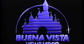 Buena Vista Home Video (1998) Company Logo (VHS Capture)