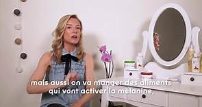 Louise Ekland vous dit comment prendre soin de votre peau, pour un bronzage optimal.