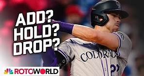 Rotoworld Baseball Add, Hold, Drop: Colorado Rockies' Brenton Doyle, Nolan Jones | Rotoworld