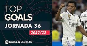 Todos los goles de la jornada 36 de LaLiga Santander 2022/2023