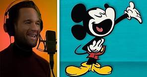 Chris Diamantopoulos Reviews Impressions of His Mickey Mouse Voice