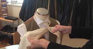 How to Tie a Cravat...